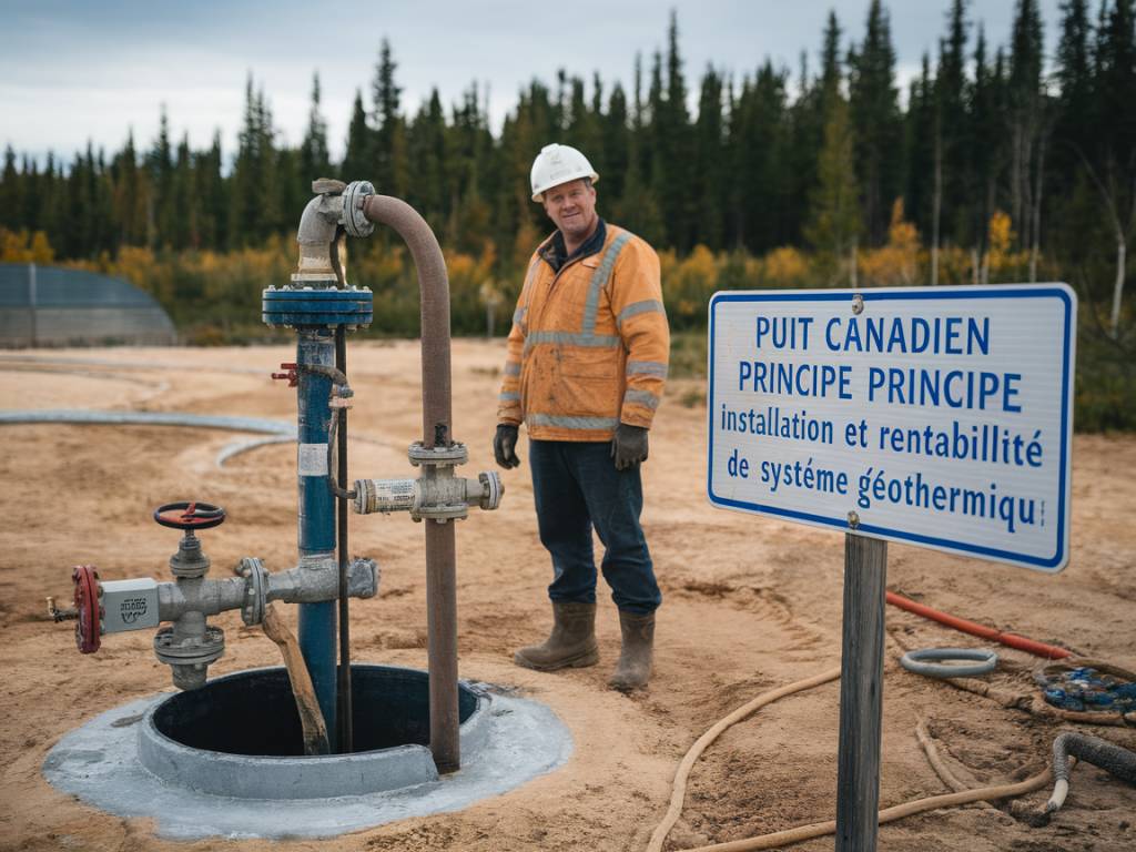 Puit canadien : principe, installation et rentabilité de ce système géothermique